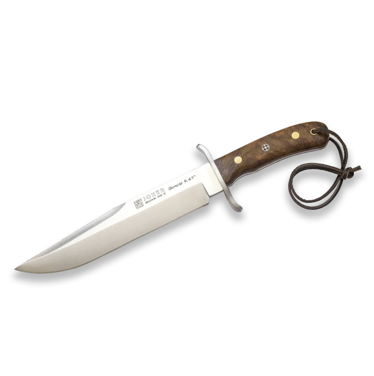 Cuchillo de Caza Joker Bowie 24 con Puño Nogal