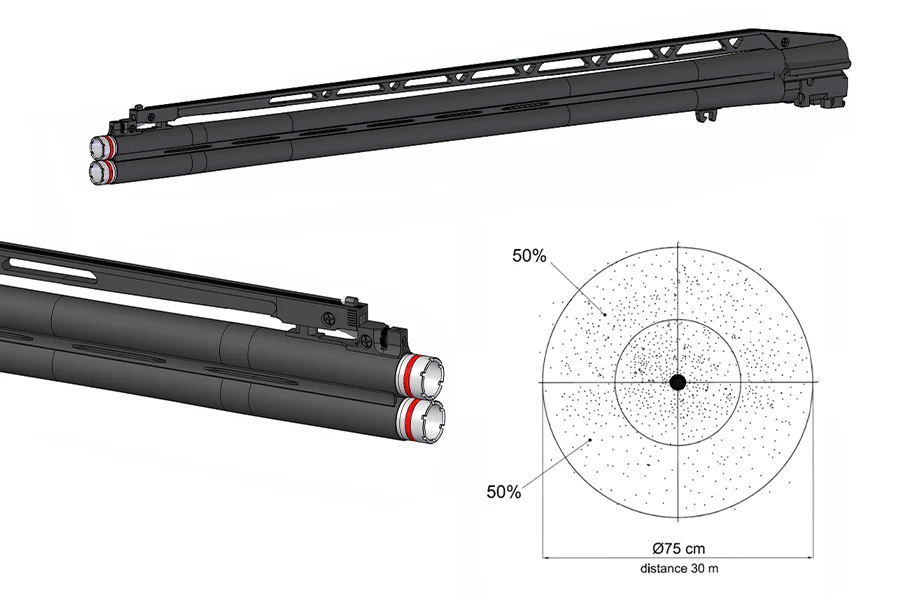 Escopeta Superpuesta Fabarm Elos N2 RS Trap AT - Imagen 4