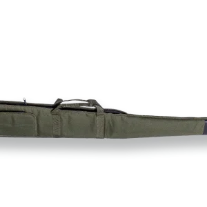 Funda de Escopeta o Rifle Acolchada de Nylon Verde con Bolsillo