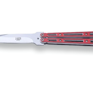 Navaja Abanico Rojo de Inox