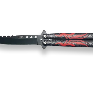 Navaja Abanico Araña Roja