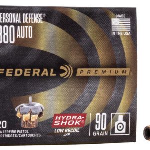 Munición Personal Defense Hydra-Shok Low Recoil