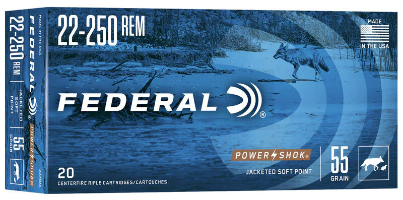 Munición Metálica Federal Power-Shok