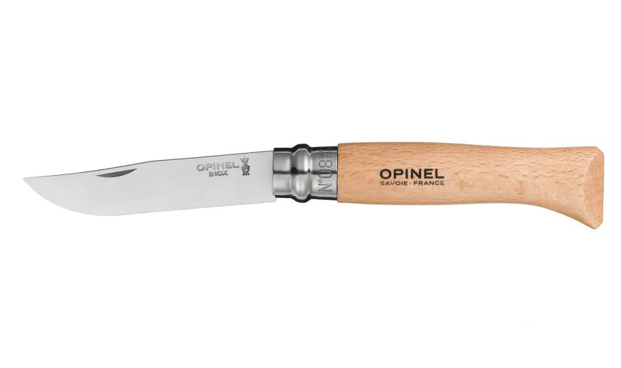 Navaja de Bolsillo Opinel N°08 Inox + Estuche - Imagen 3