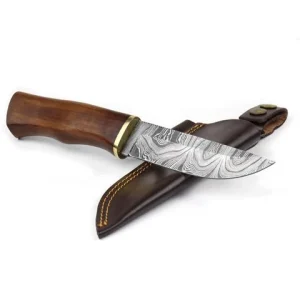 Cuchillo Njord Oskar Bushcraft de Damasco