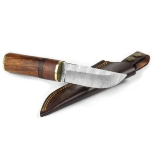 Cuchillo Petri Puukko de Damasco