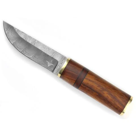 Cuchillo Petri Puukko de Damasco - Imagen 6