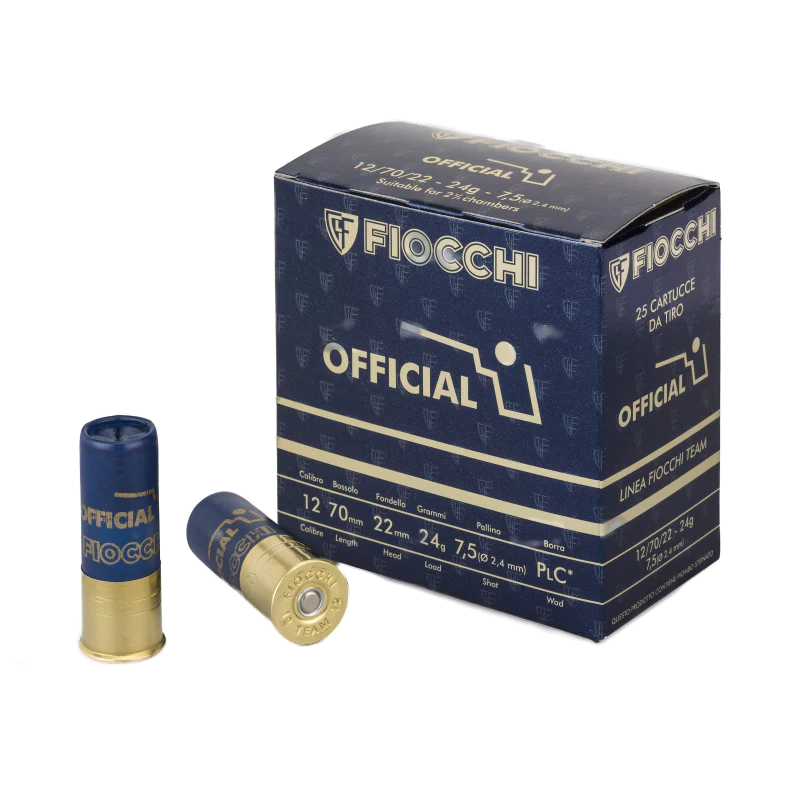 Cartuchos de Tiro al Plato Fiocchi Official Trap - Imagen 2