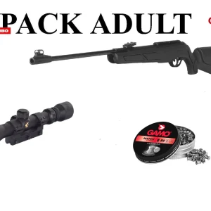 Pack Gamo Adult IWA 2019 de Carabina de Aire Comprimido Gamo Shadow DX con Visor