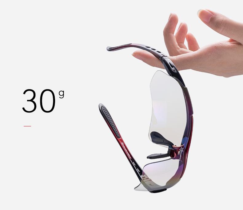 Lentes RockBros Intercambiables 10037 Running Ciclismo Pesca - Imagen 5