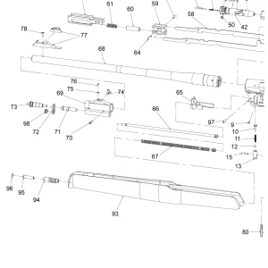 Piezas de Recambio para Rifle Sauer 303