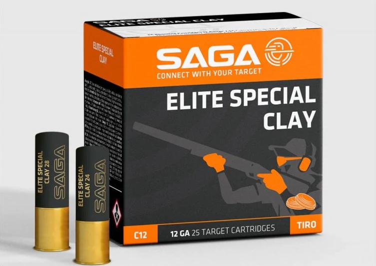 Cartuchos de Tiro al Plato Saga Elite Special Clay
