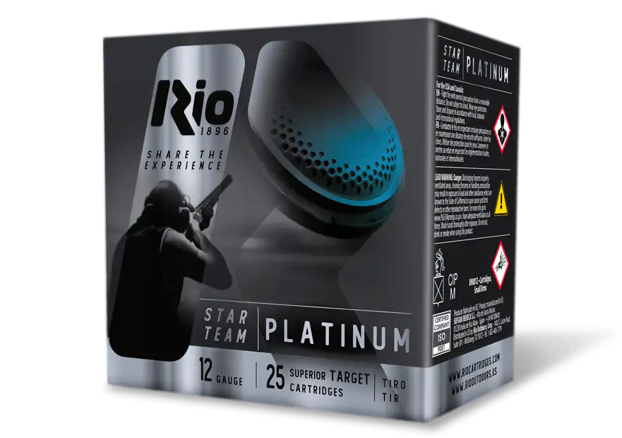 Cartuchos de Tiro al Plato Rio Star Team Evo Platinum