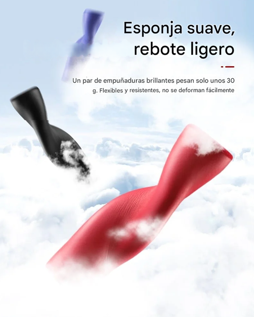 Puños De Bicicleta Rockbros Gmbt1001 De Espuma De Silicona - Imagen 3