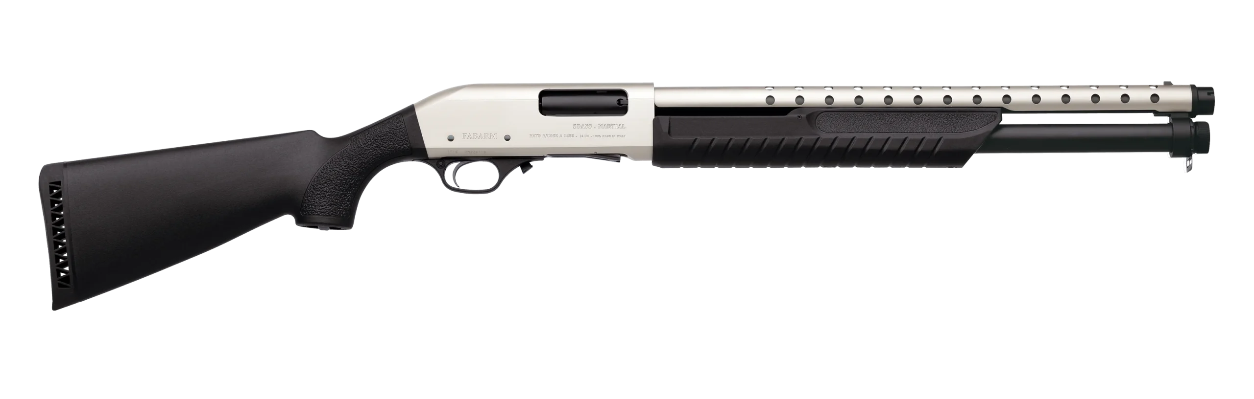 Escopeta Táctica Fabarm SDASS Trainer Nickel - Imagen 2